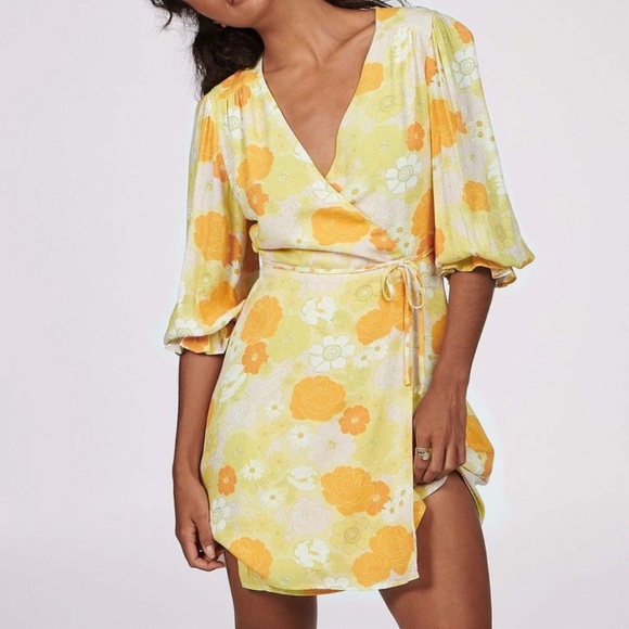 CHARLIE HOLIDAY Maya Wrap Dress - Picture 2 of 10